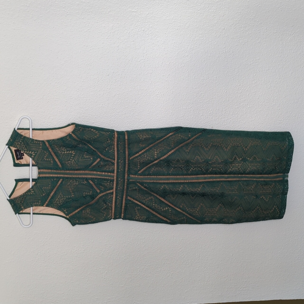 Bardot Green sheath Dress